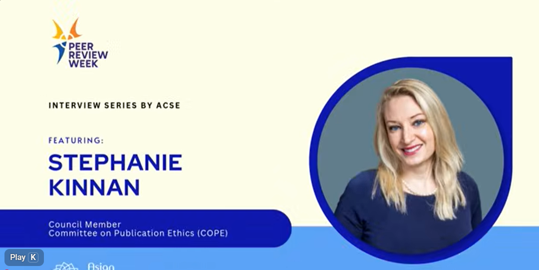  Is Peer Review Asking Too Much? | Stephanie Kinnan from COPE